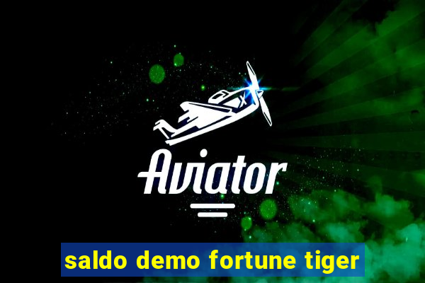 saldo demo fortune tiger